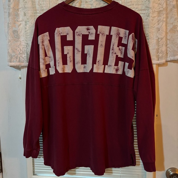 Maroon Vintage Preloved Texas A&M Aggies Women’s Crewneck Sweatshirt – Size M - Picture 1 of 6
